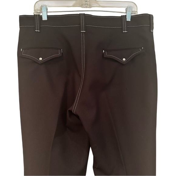 Dickson Jenkins‎ Vintage Western Cowboy High Rise Boot Cut Pants Men's 36" Black - Picture 6 of 8